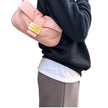 Fendi Borsa Baguette a spalla in pelle rosa cipria