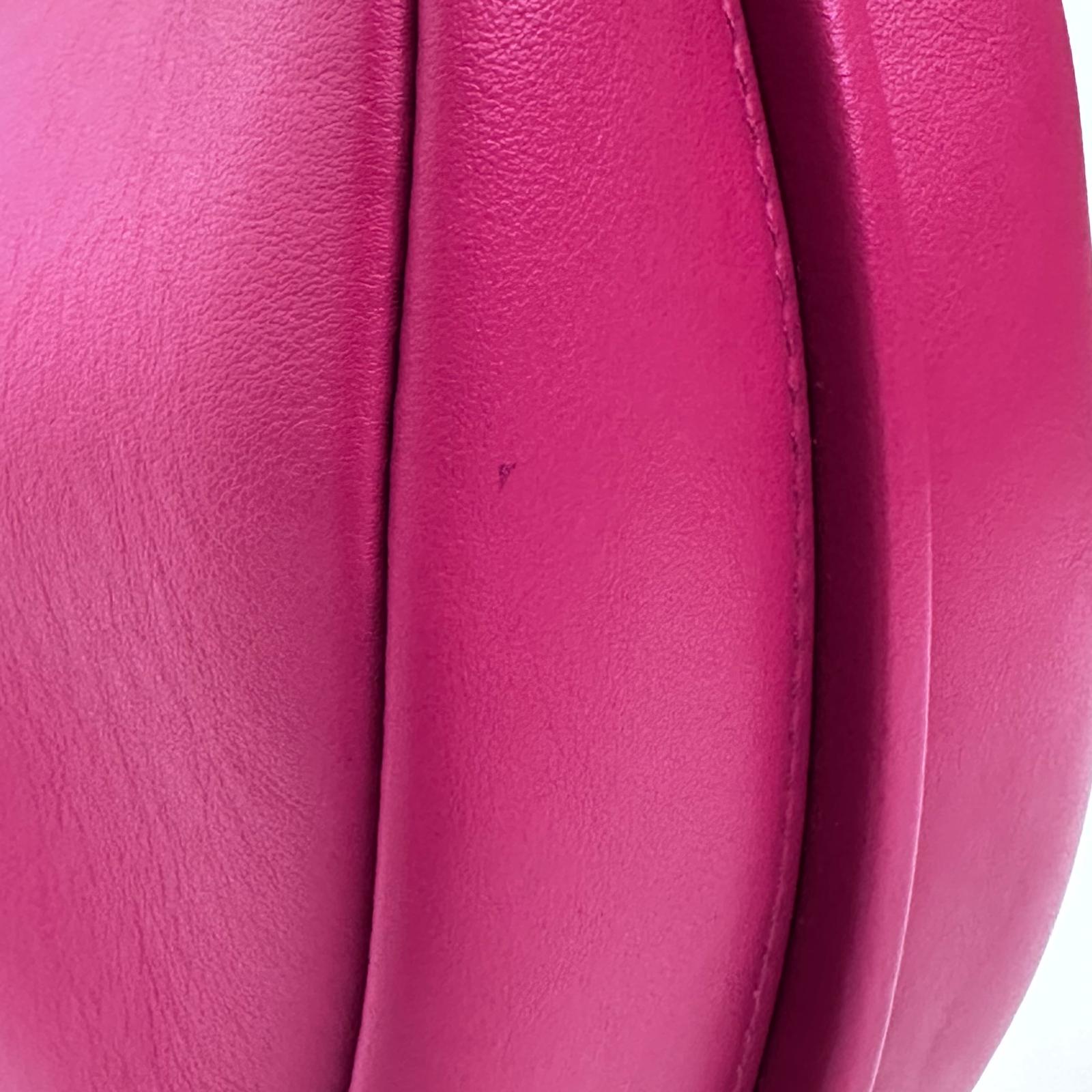 Fendi borsa a spalla Fendigraphy Small Nappa in pelle Fucsia