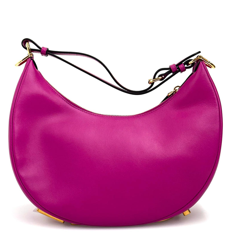 Fendi borsa a spalla Fendigraphy Small Nappa in pelle Fucsia