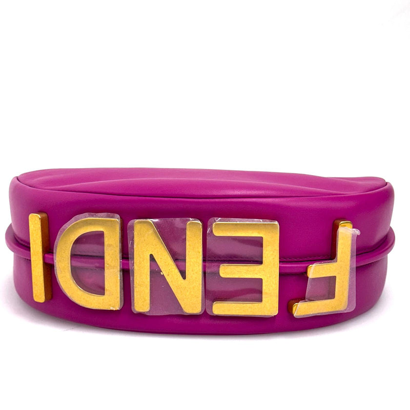 Fendi borsa a spalla Fendigraphy Small Nappa in pelle Fucsia