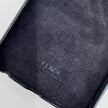 Fendi cover per iPhone 6/6s/7 in pelle nera con applicazione mink rosa cipria
