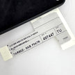 Fendi cover per iPhone 6/6s/7 in pelle nera con applicazione mink rosa cipria