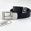 Gianni Versace Cintura in pelle nera Medusa Mis. 100
