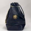 Gianni Versace Couture Medusa Maxi Sacca Vintage in Pelle Nera