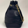 Gianni Versace Couture Medusa Maxi Sacca Vintage in Pelle Nera