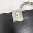 Givenchy Borsa 4G soft in pelle nera con catena logo