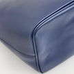 Givenchy Borsa Antigona Shopping Bag in pelle di vitello blu e argento con pochette