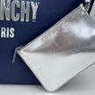 Givenchy Borsa Antigona Shopping Bag in pelle di vitello blu e argento con pochette