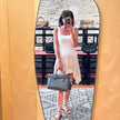 Givenchy Borsa Antigona Small in Pelle Grigio Ardesia con Tracolla