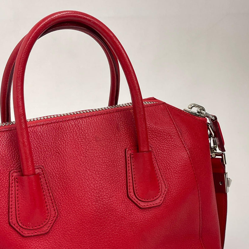 Givenchy Borsa Antigona Small in Pelle Rossa