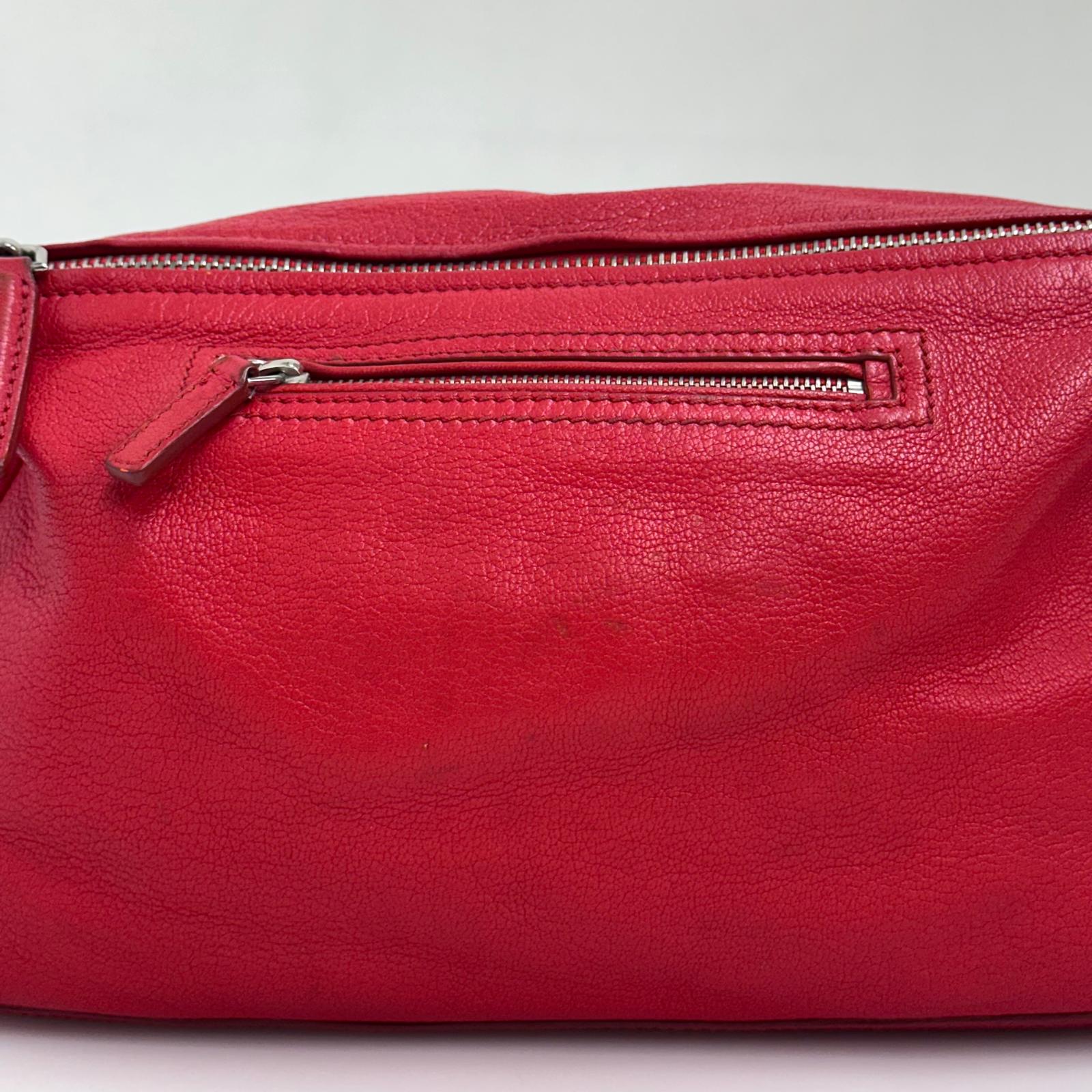 Givenchy Borsa Pandora Medium in pelle rossa con tracolla