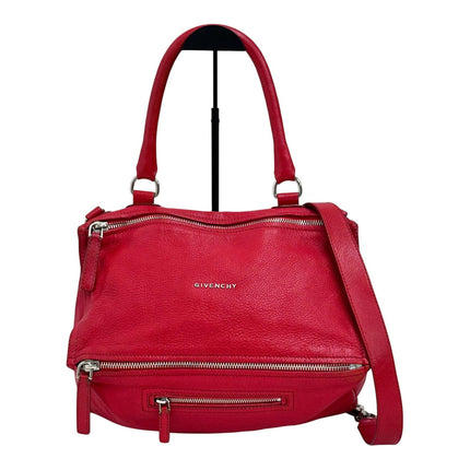 Givenchy Borsa Pandora Medium in pelle rossa con tracolla