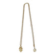 Givenchy Collana vintage con charm logo 4G dorato
