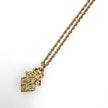 Givenchy Collana vintage con charm logo 4G dorato