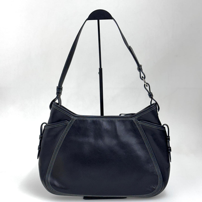 Givenchy Maxi Borsa Hobo Vintage 4G in Pelle Nera