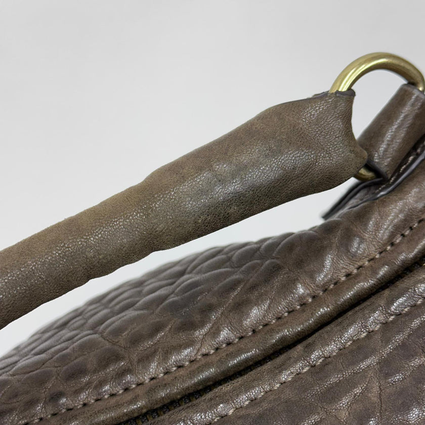 Givenchy borsa a tracolla Pandora Large in pelle martellata marrone