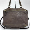 Givenchy borsa a tracolla Pandora Large in pelle martellata marrone