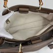 Gucci Bamboo Borsa Shopper Taupe in Pelle con Tracolla