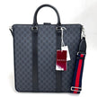Gucci Borsa Business in Tela GG Supreme Nera
