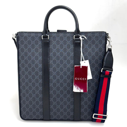 Gucci Borsa Business in Tela GG Supreme Nera