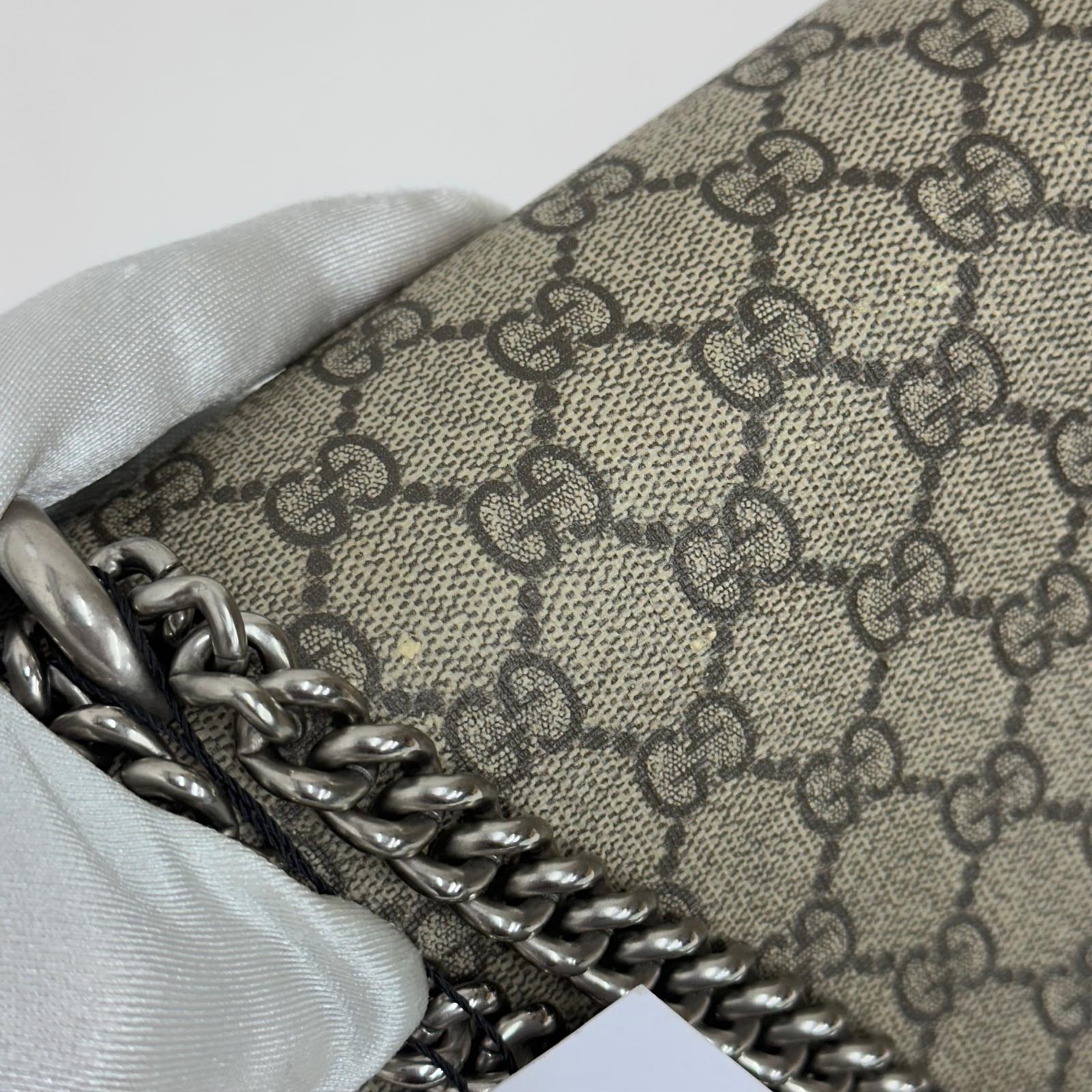 Gucci Borsa Dionysus Medium GG Supreme Rossa
