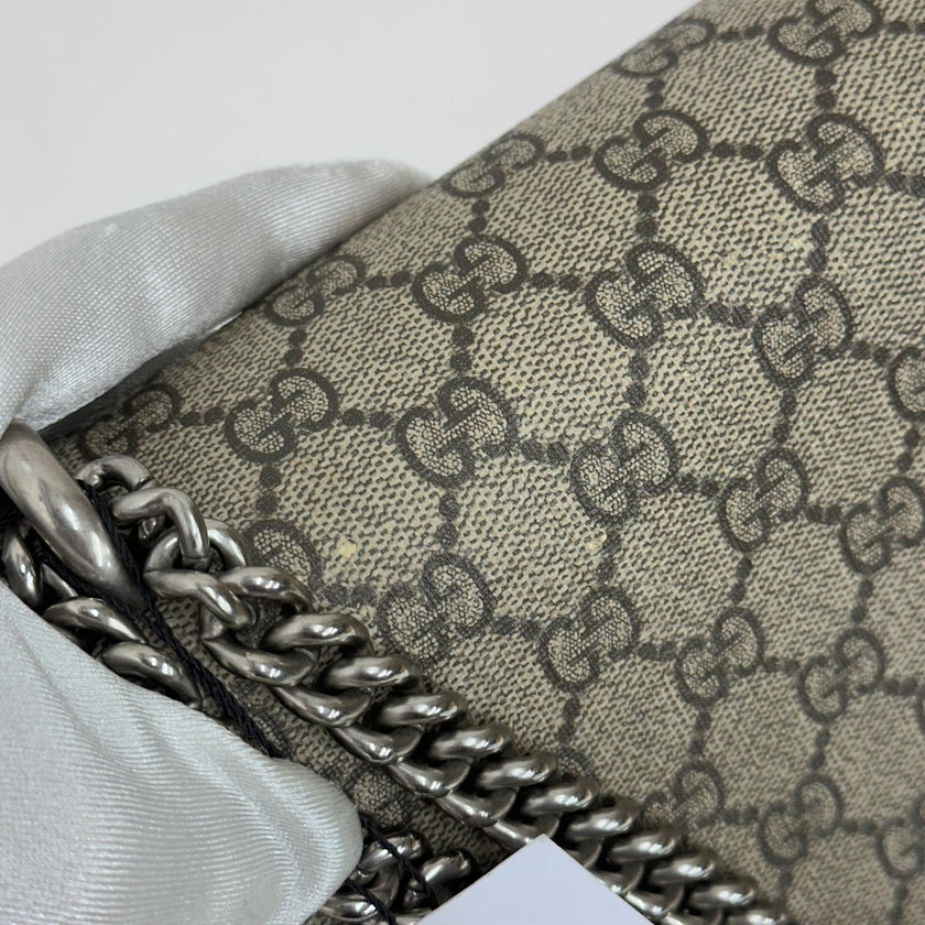 Gucci Borsa Dionysus Medium GG Supreme Rossa