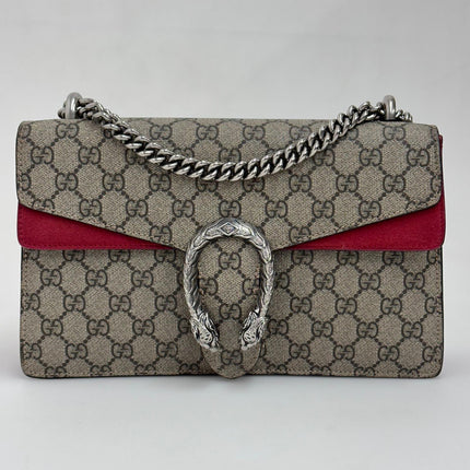 Gucci Borsa Dionysus Medium GG Supreme Rossa