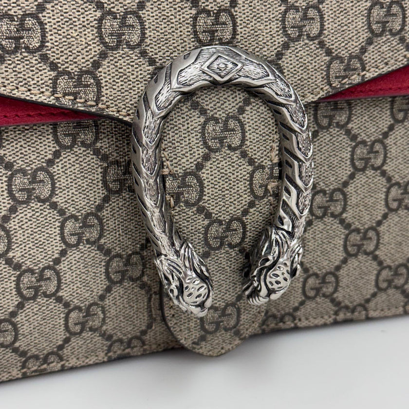 Gucci Borsa Dionysus Medium GG Supreme Rossa
