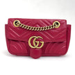 Gucci Borsa GG Marmont Piccola Matelassé Pelle Rossa