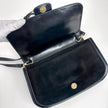 Gucci Borsa Horsebit 1955 in suede nero e pelle anni ’80-‘90