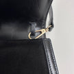 Gucci Borsa Horsebit 1955 in suede nero e pelle anni ’80-‘90