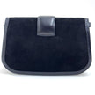 Gucci Borsa Horsebit 1955 in suede nero e pelle anni ’80-‘90