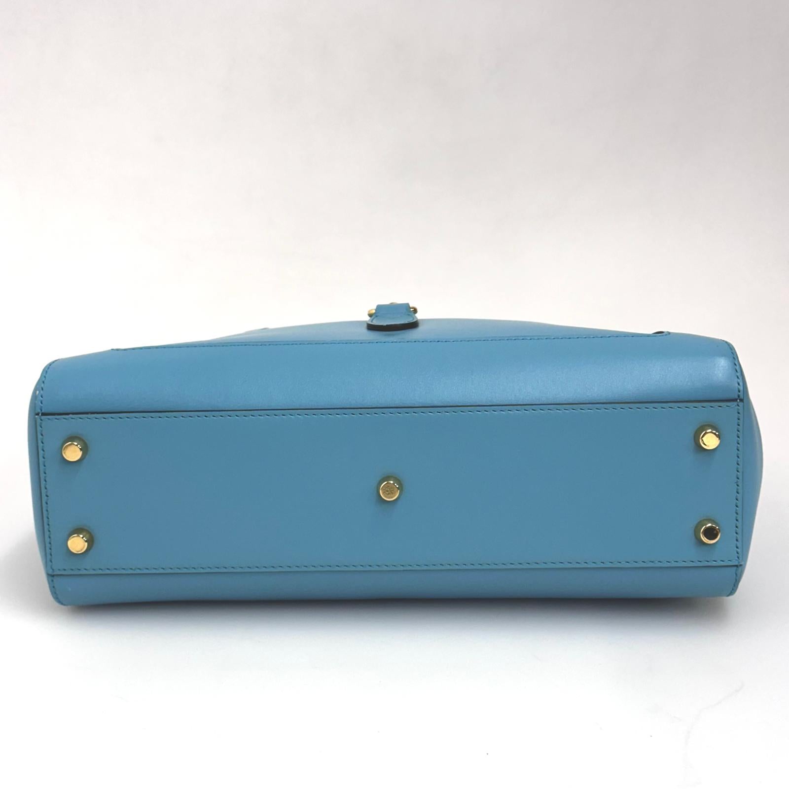 Gucci Borsa Jackie 1961 Medium in pelle turchese