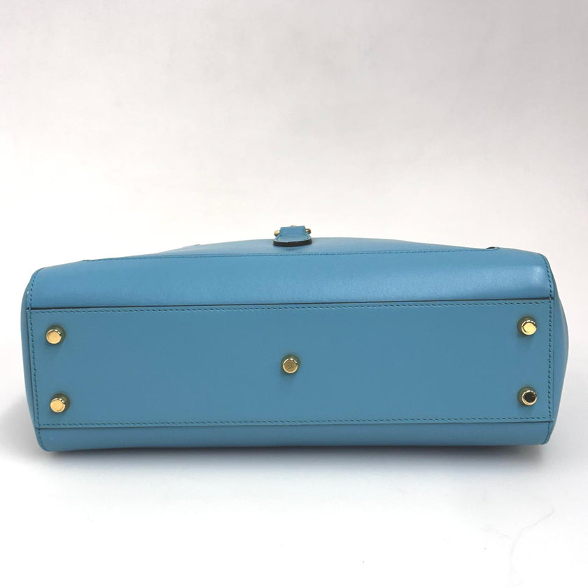 Gucci Borsa Jackie 1961 Medium in pelle turchese