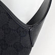 Gucci Borsa Jackie GG Canvas nera con finiture in pelle