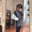Gucci Borsa Jackie Hobo Vintage in Pelle Bianca