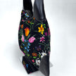 Gucci Borsa Jackie Maxi in tela Flora e pelle nera