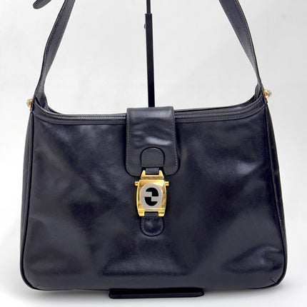 Gucci Borsa Jackie Vintage Anni ’70 in Pelle Nera