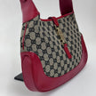 Gucci Borsa Jackie Vintage GG Beige e Rossa