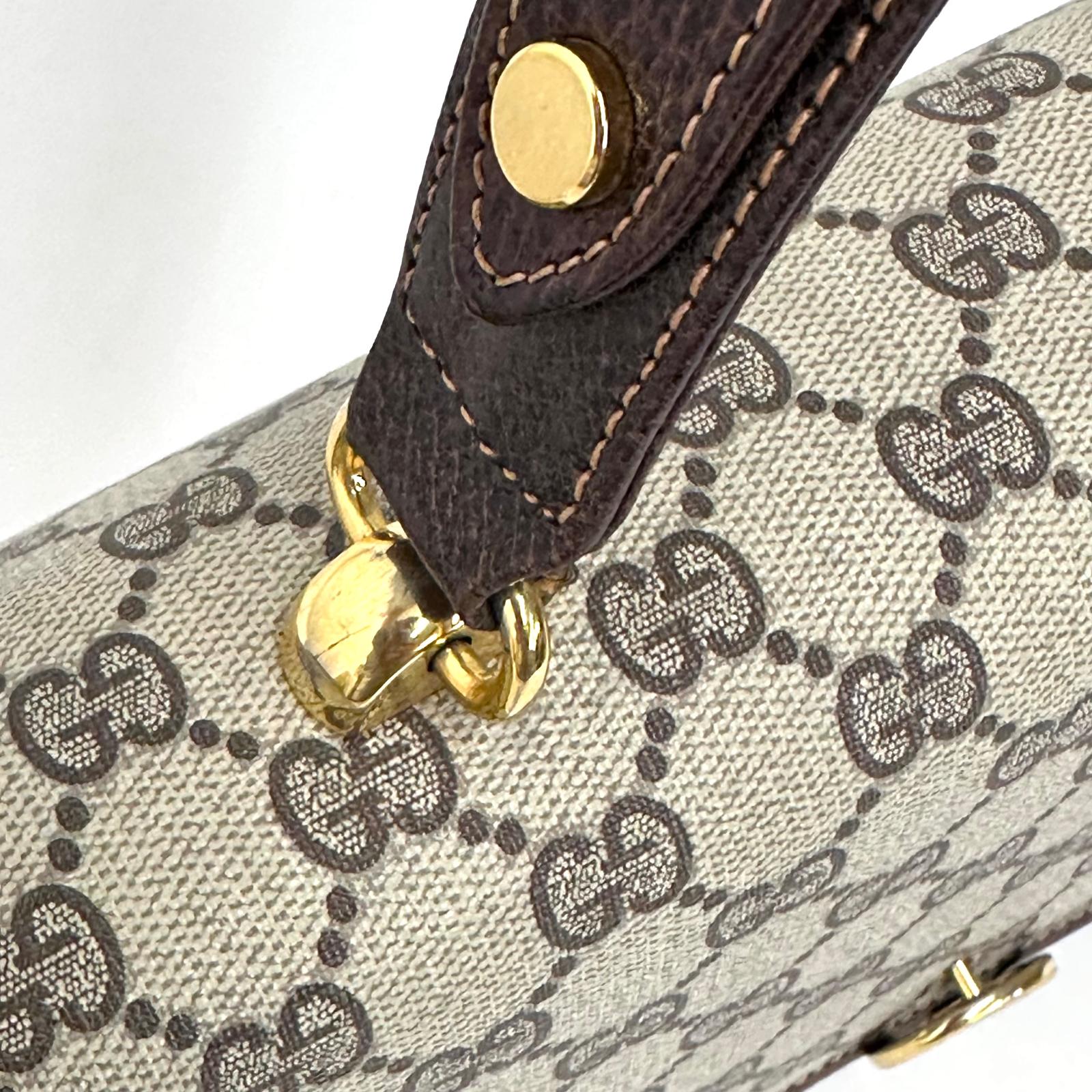 Gucci Borsa Vintage GG Supreme Interlocking  beige