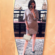 Gucci Borsa Vintage GG Supreme Interlocking  beige