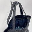 Gucci Borsa Vintage Maxi Tote in Pelle Nera con Borchie