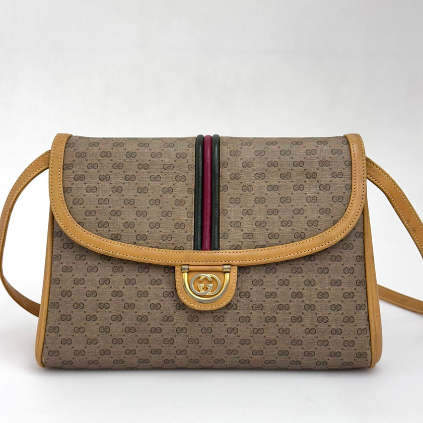 Gucci Borsa Vintage Micro GG a Tracolla