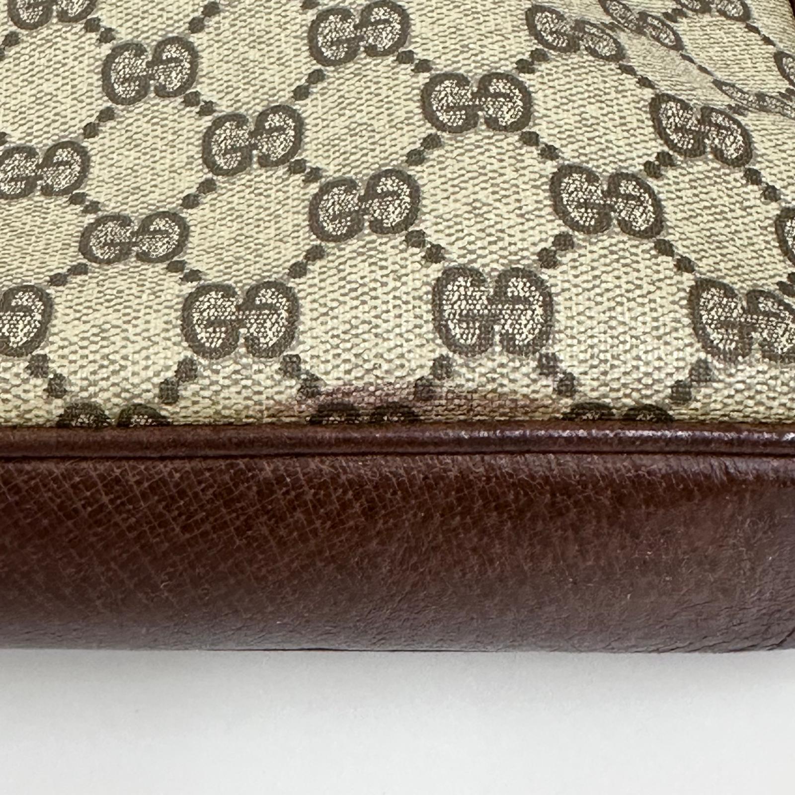 Gucci Borsa Vintage a Spalla GG Supreme con Web