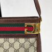 Gucci Borsa Vintage a Spalla GG Supreme con Web