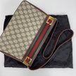Gucci Borsa Vintage a Spalla GG Supreme con Web
