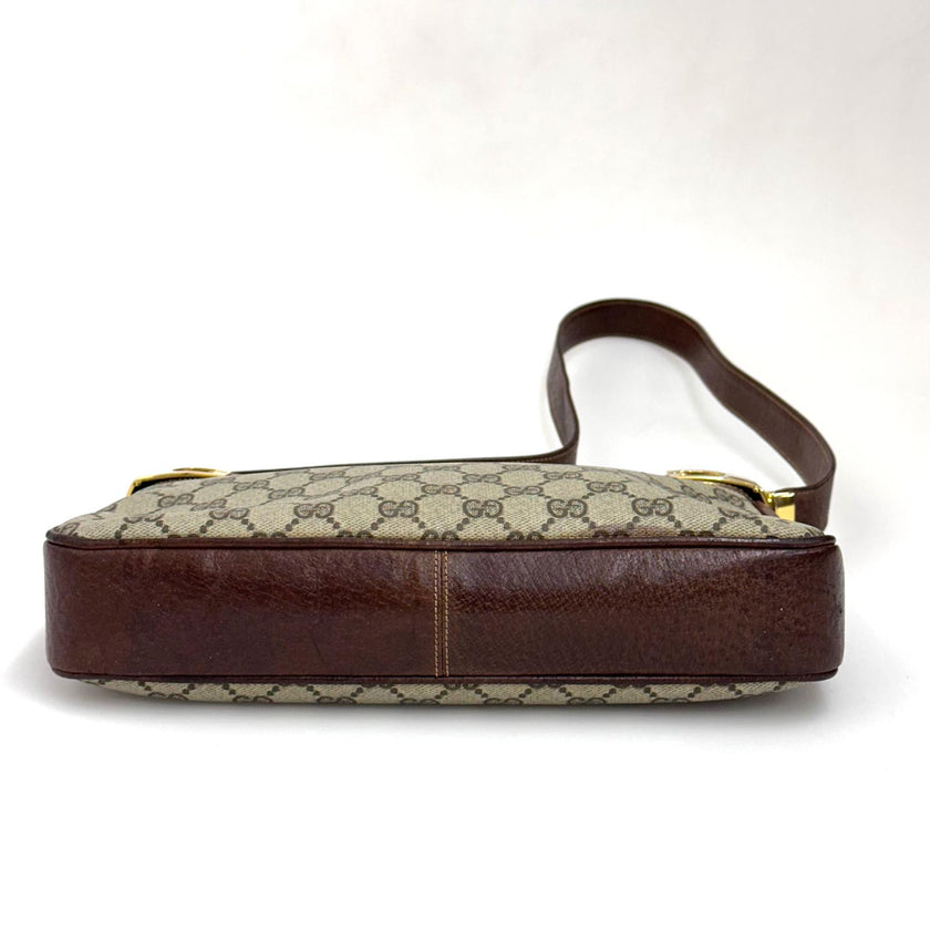 Gucci Borsa Vintage a Spalla GG Supreme con Web