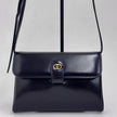 Gucci Borsa Vintage a Spalla in Pelle Nera