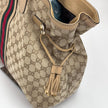 Gucci Borsa Web Large Tote Supreme in Tela GG con Nappine