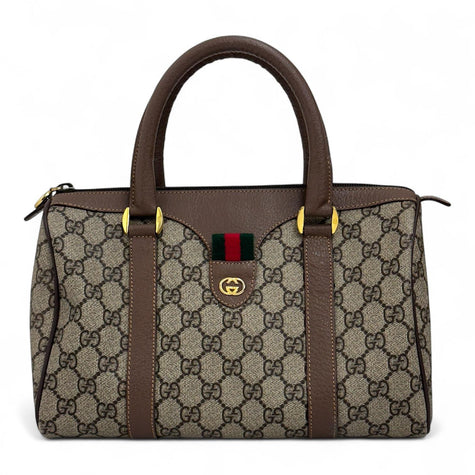 Gucci Borsa a Mano Boston GG Supreme